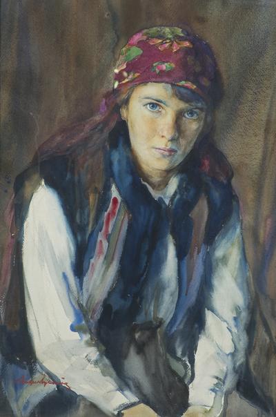 DZIEWCZYNA W CHUSTCE