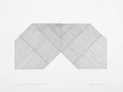 RYSUNEK 4, Z CYKLU FI, FIGURY NIEPOWAŻNE, 1998