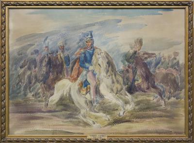 KSIĄŻĘ JÓZEF PONIATOWSKI NA KONIU