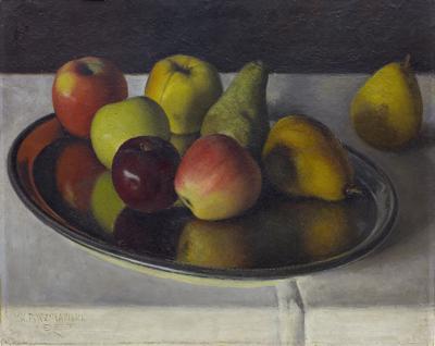 MARTWA NATURA - JABŁKA I GRUSZKI, 1957