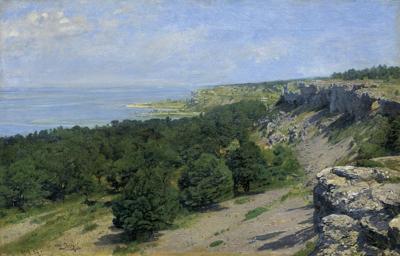 PEJZAŻ Z WYBRZEŻA SZWEDZKIEGO, 1892
