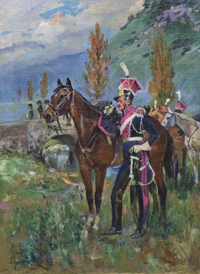 PRZED SZARŻĄ, 1927