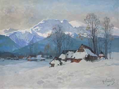 TATRY. WIDOK NA GIEWONT, 1965