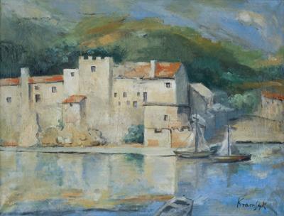 PEJZAŻ Z COLLIOURE, OK. 1925