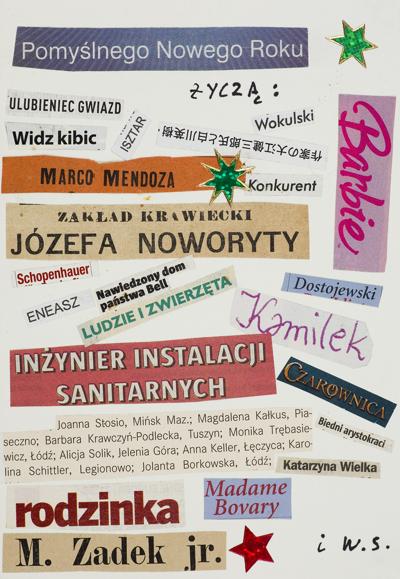 KARTKA NOWOROCZNA