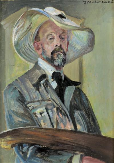 AUTOPORTRET W KAPELUSZU, OK. 1925
