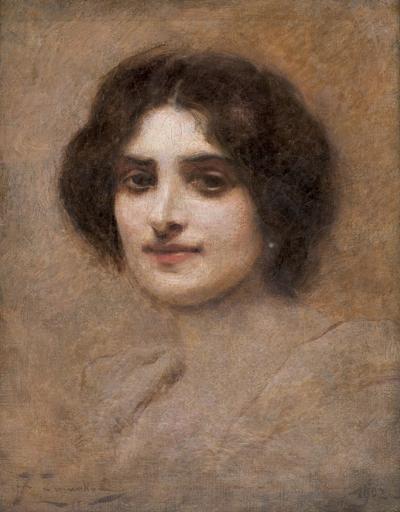 PORTRET KOBIETY, 1902