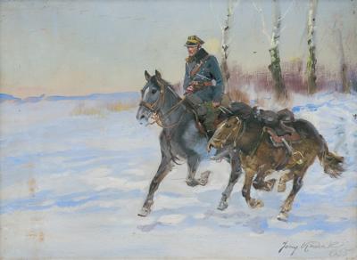 PATROL. UŁAN Z LUZAKIEM, 1935