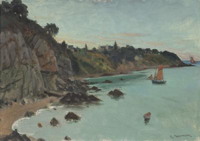 SKALISTE WYBRZEŻE BRETANII, OK. 1920
