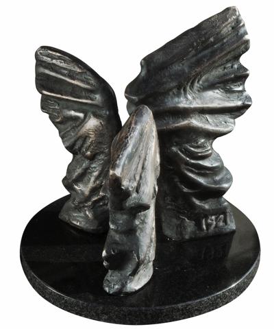 BOZZETTO POMNIKA POWSTAŃCÓW ŚLĄSKICH, OK. 1966