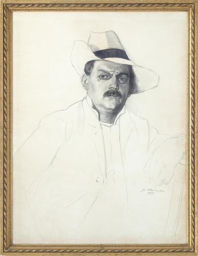 PORTRET MĘŻCZYZNY W KAPELUSZU, 1909