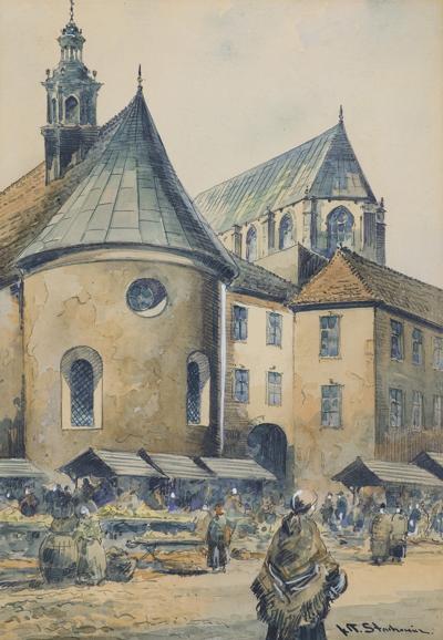 TARG NA MAŁYM RYNKU W KRAKOWIE, LATA 1936-1939