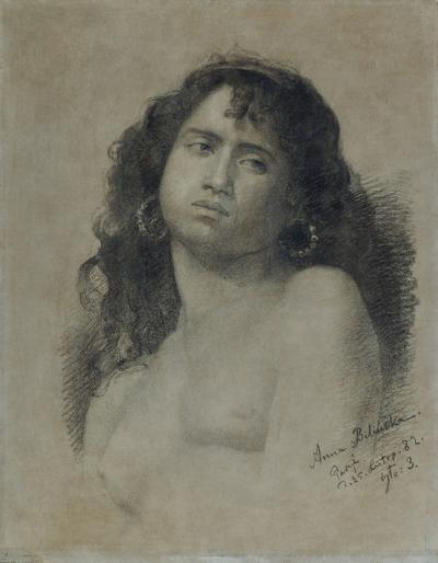 PORTRET MODELKI – CYGANKA, 25 XI 1882