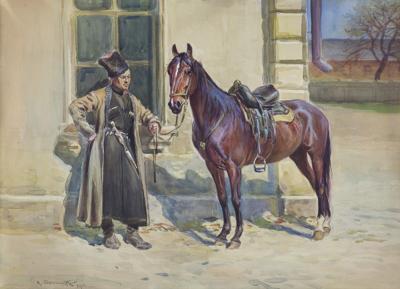 CZERKIES Z KONIEM, 1914