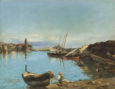PORT W COLLIOURE, 1879