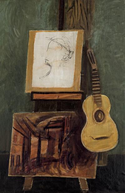 MARTWA NATURA ZE SZTALUGAMI, LATA 20. XX W.