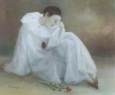 PIERROT Z RÓŻĄ