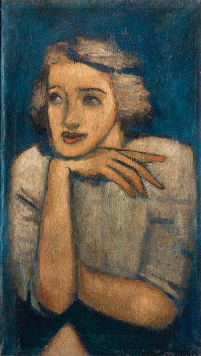 PORTRET KOBIETY, 1946-1947
