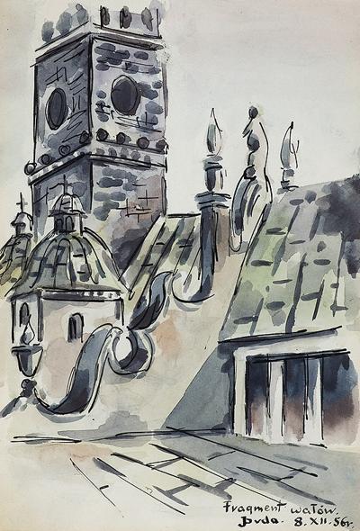 FRAGMENT WAŁÓW, 1956