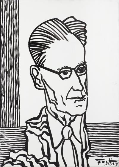 PORTRET JÓZEFA CZAPSKIEGO, 2015