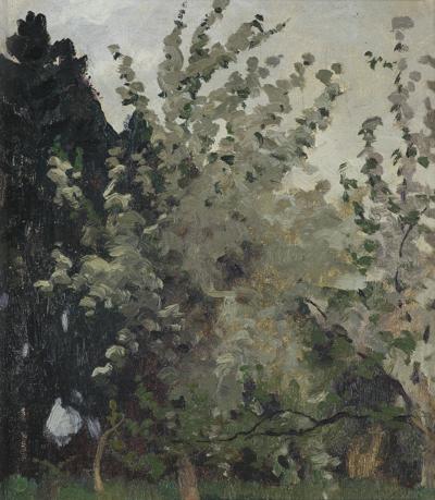 KWITNĄCE JABŁONIE, 1901