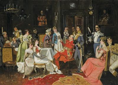 SCENA Z PANA TADEUSZA, 1899
