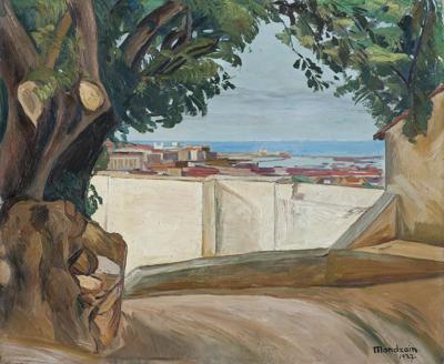 WIDOK NA PORT W ALGIERZE, 1927