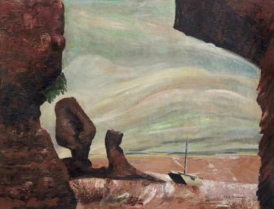 HOPEWELL ROCKS, 1944