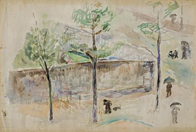 BULWAR BRUNE W PARYŻU, 1929