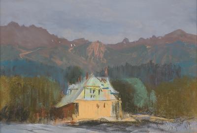 WIDOK TATR (Z UL. ZAMOYSKIEGO), 1904
