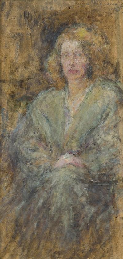 PORTRET LEKARKI DR JANINY ROMANOWEJ, 1933