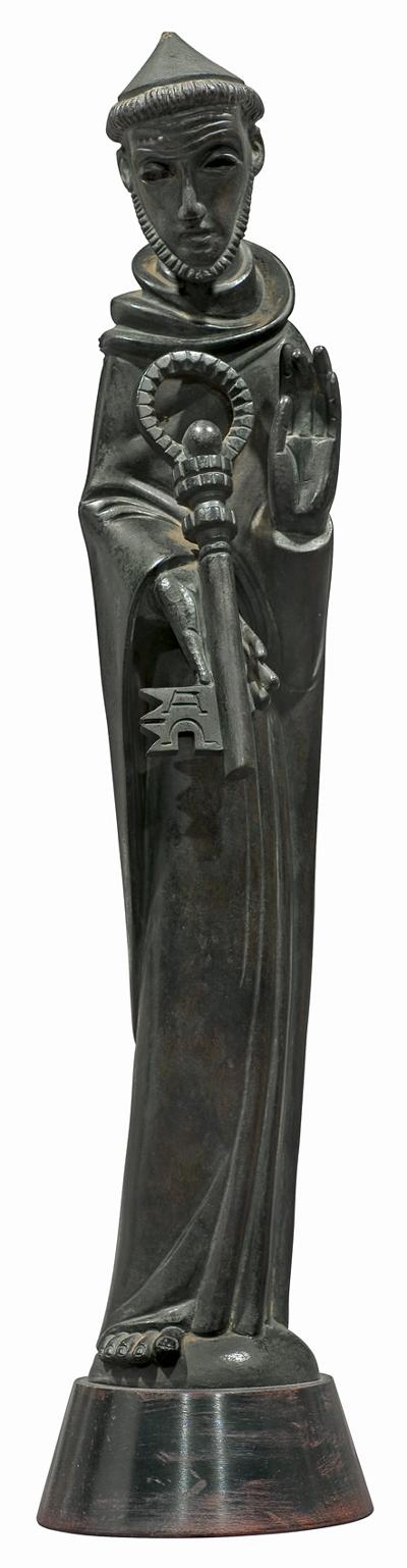 FIGURA ŚW. PIOTRA, ODLEW PRZED 1976