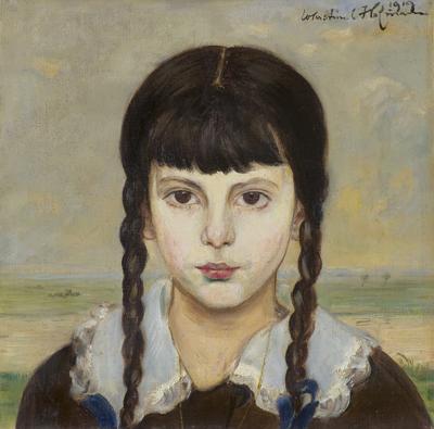 DZIEWCZYNKA Z WARKOCZAMI, 1919