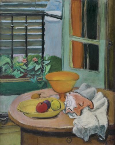MARTWA NATURA Z MUSZLĄ, 1947