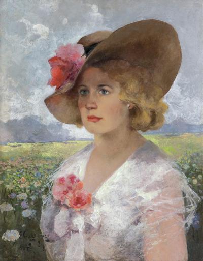 DAMA W KAPELUSZU, 1942