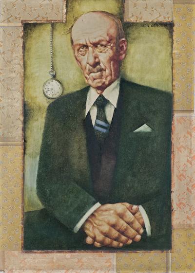 PORTRET AKTORA BOLESŁAWA PŁOTNICKIEGO, 1975