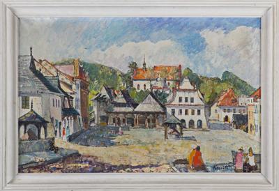 RYNEK W KAZIMIERZU DOLNYM NAD WISŁĄ, 1984