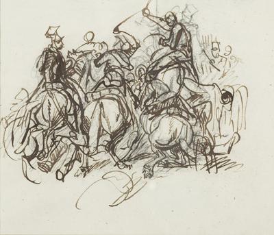 STUDIUM DO BITWY POD SOMOSIERRĄ, OK. 1848