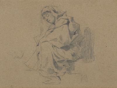 KOBIETA W CHUŚCIE, 1875-1876