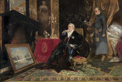 KRÓL STANISŁAW AUGUST PONIATOWSKI W PETERSBURGU