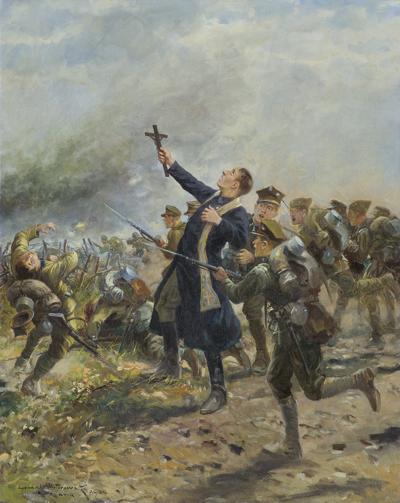 BITWA WARSZAWSKA. KSIĄDZ IGNACY SKORUPKA, 1920