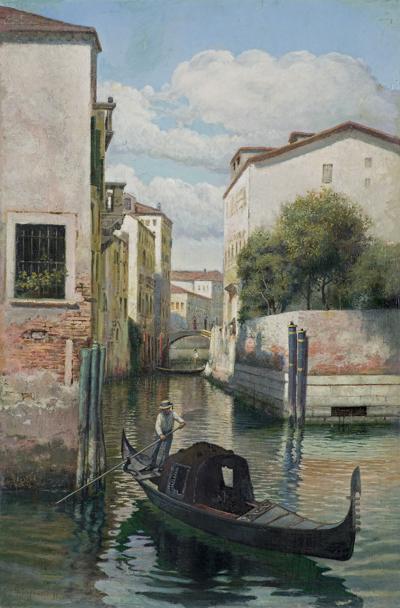 KANAŁ W WENECJI, 1897