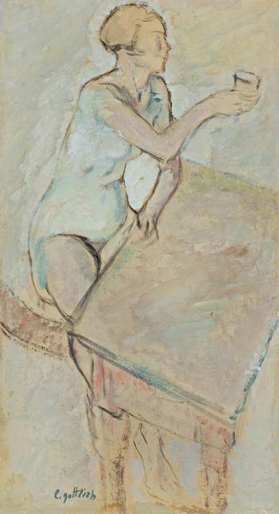 PRZY STOLE. TOAST, OK. 1930