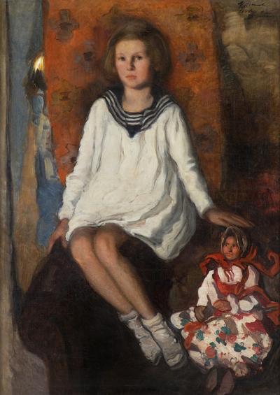 DZIEWCZYNKA Z LALKĄ, 1936