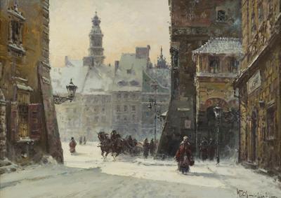 WIDOK NA RYNEK STAREGO MIASTA W WARSZAWIE