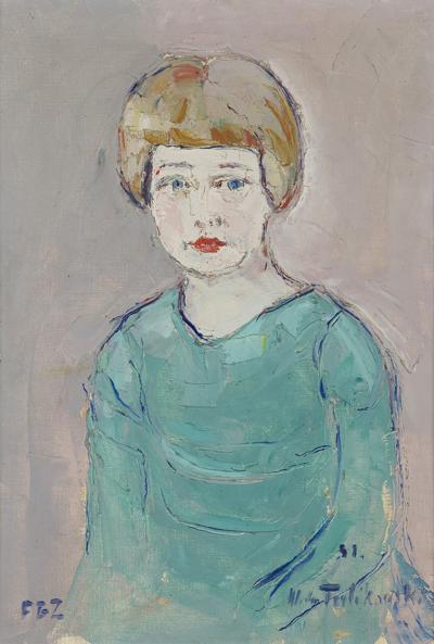 PORTRET DZIEWCZYNKI, 1931