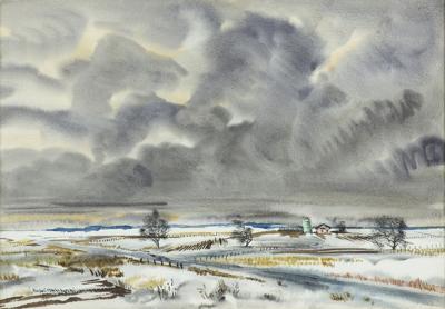FOOTHILLS ZIMĄ, 1949