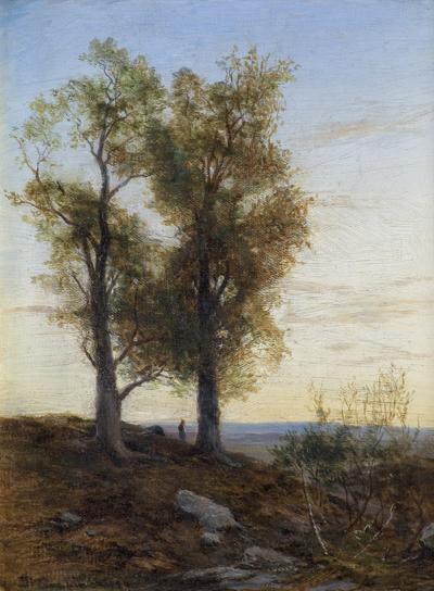 PEJZAŻ ROMANTYCZNY, 1887