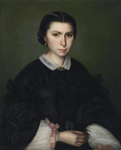 PORTRET DAMY, 1861