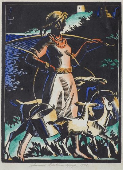 DZIEWCZYNA Z WIADRAMI, 1921